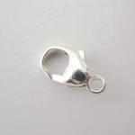 Sterling Silver Lobster Clasp - 12mm Length